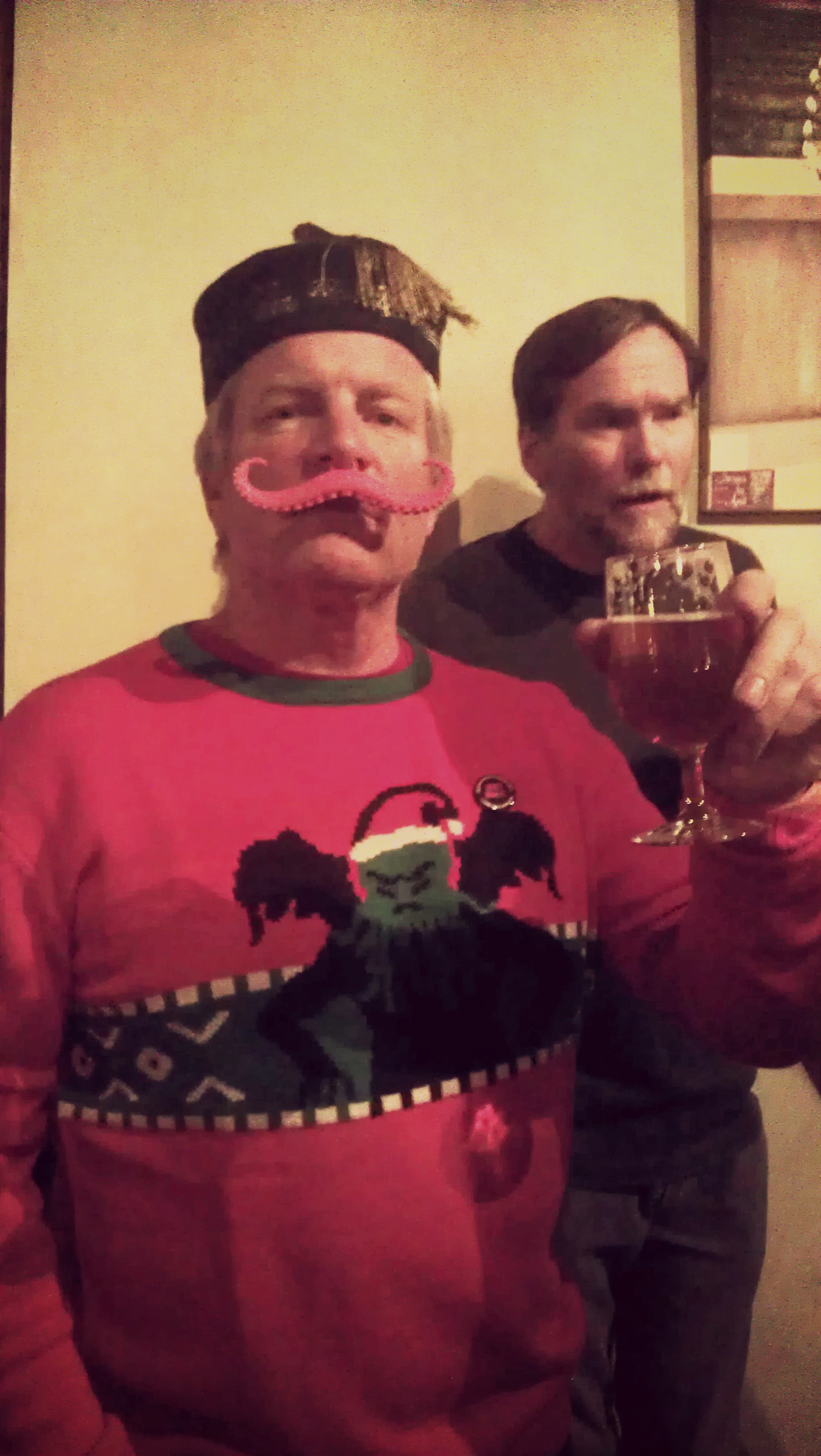 Elysian's Dick Cantwell toasts the oncoming Doom!