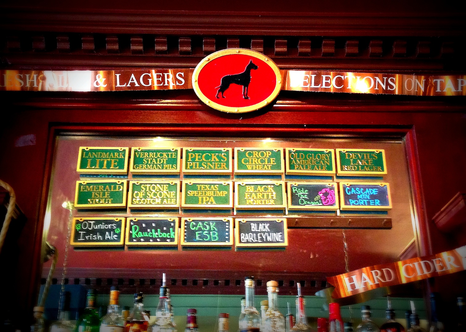 The Dane's constantly rotating lineup