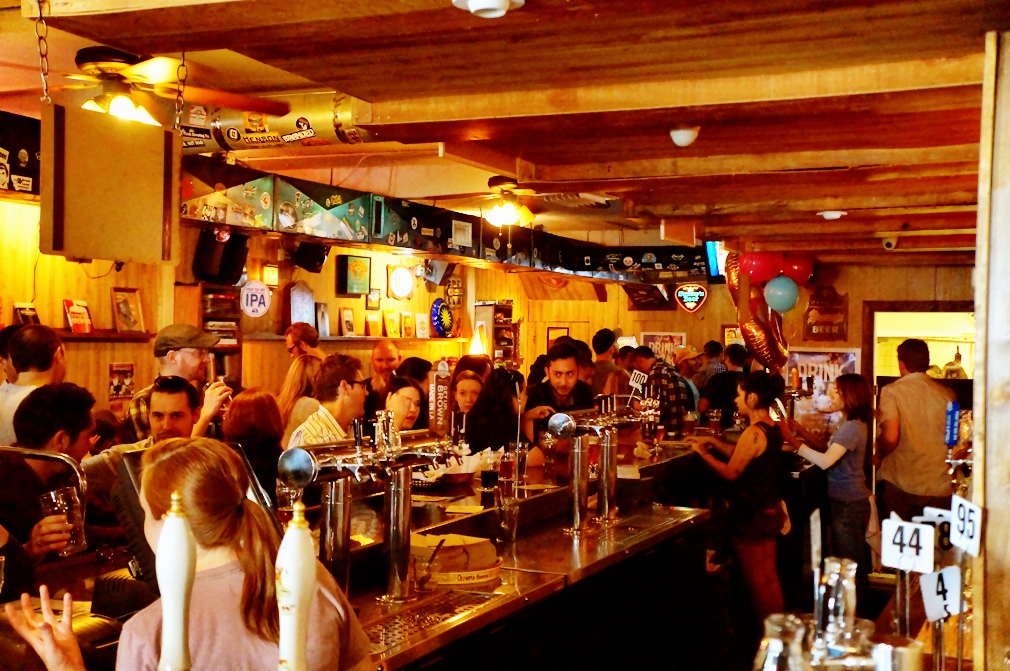 Tony's Darts Away: simulating the comfort that you felt when you were in your grandfather's basement, except there's amazing craft beer instead of taxidermy stuffed animals.