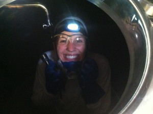 Ali dives back into work or trains for the upcoming World Tank-diving Federation games