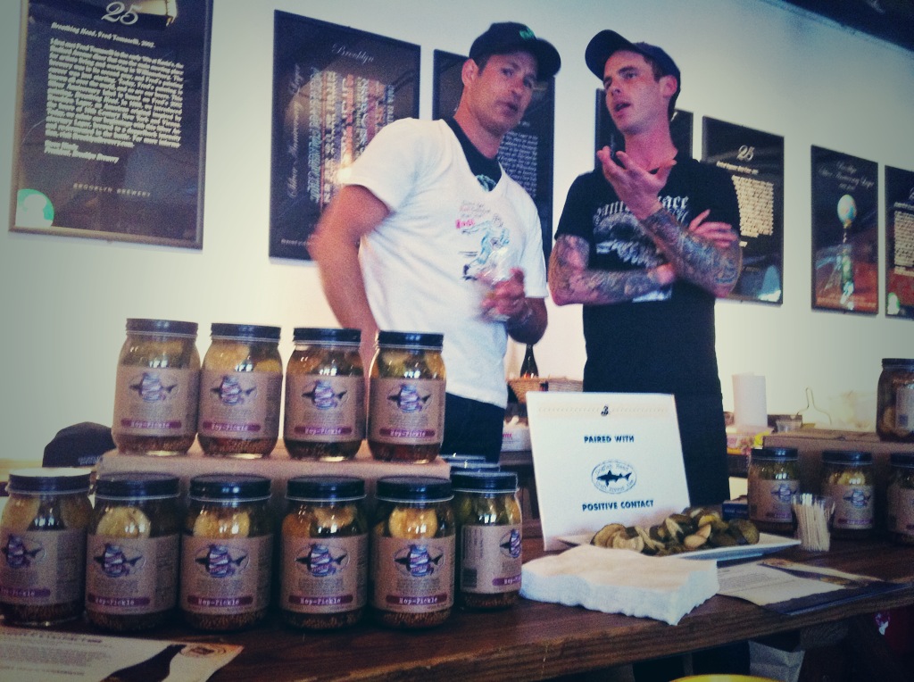 Sam Calagione and Seamus Jones from Brooklyn Brine talk about Hop Pickles...