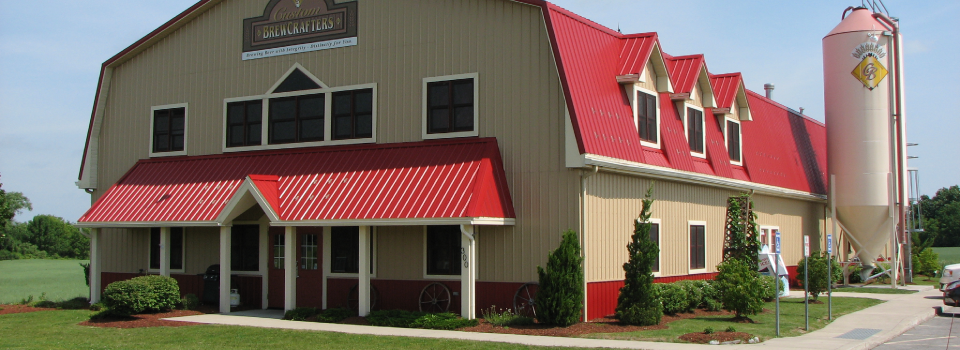 Barn that houses CB Brewing