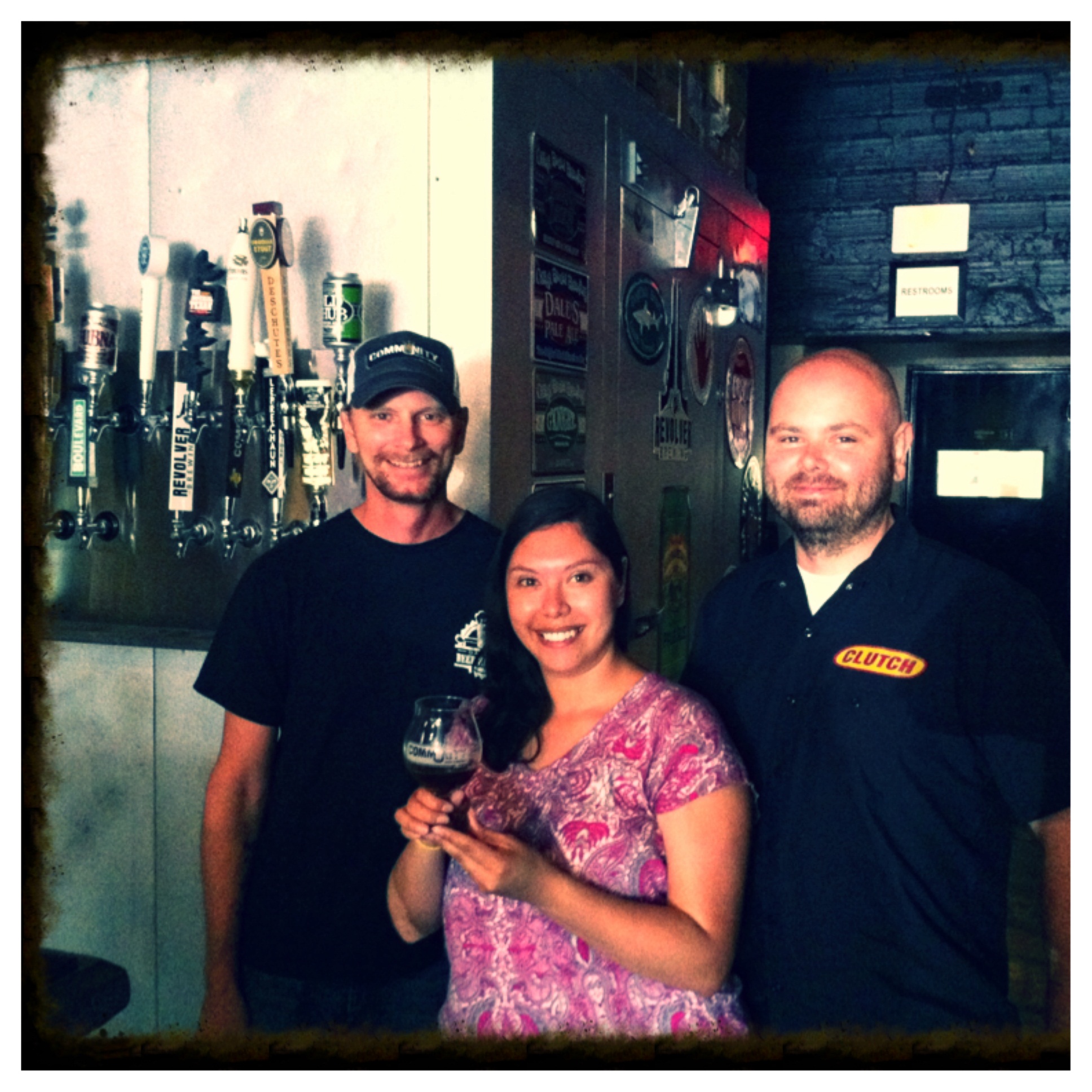 Left to right - Joe Scribner ACBs Michelle Young and Bryan Kaeser