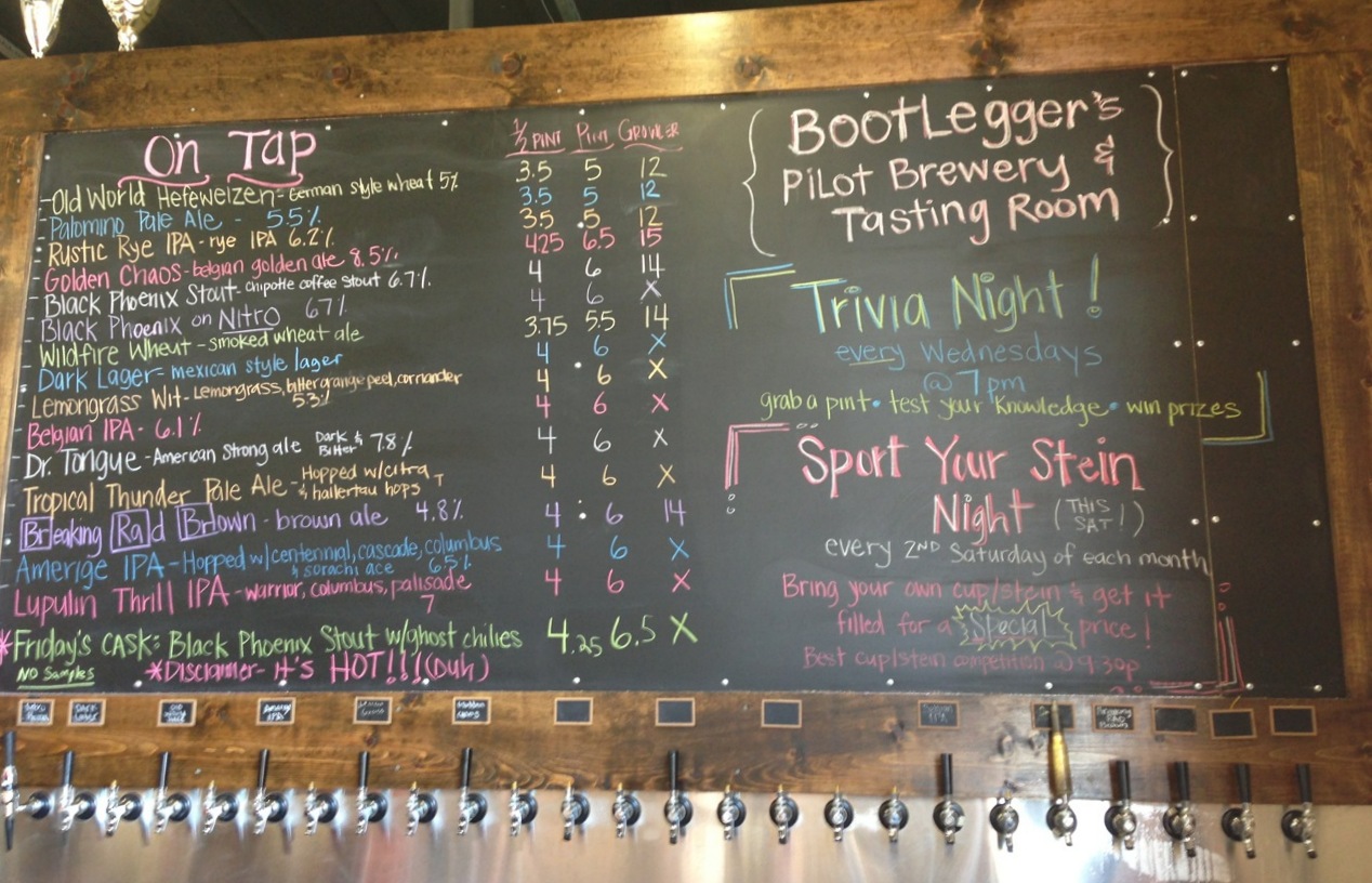 Offering 16 delicious taps - photo credit Maek Post