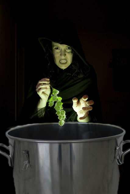 Fair is foul, and foul is fair:
 With Nelson hops, rye, and ABV of high, even upon the ugly your eyes will stare.