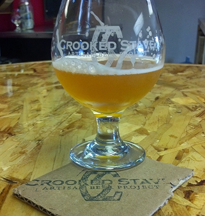 St. Bretta Witbier at Crooked Stave