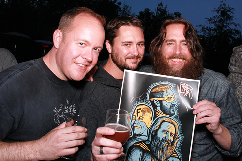 Drew Curtis Wil Wheaton and Stones Greg Koch
