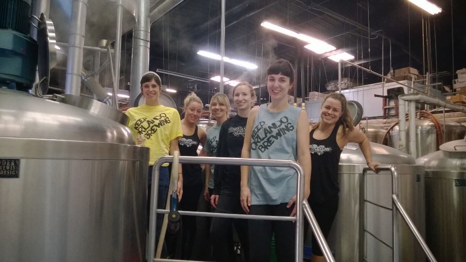 , Babes Take Over Orlando Brewing