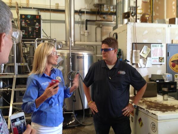 Debbie Mayfield at Cigar City