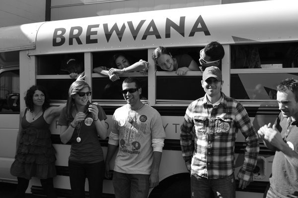 Brewvanas little bus will be shuttling craft beer fiends for Zwickelmania - courtesy of Yelp