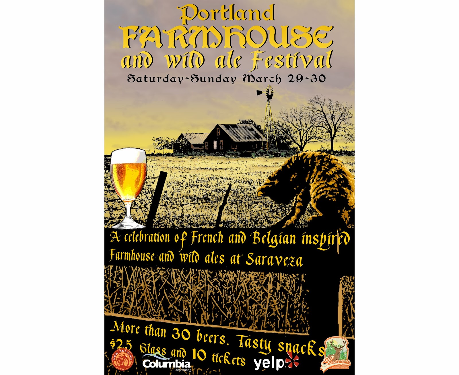 , What&#8217;s on tap at Portland Farmhouse and Wild Ale Festival: Saturday-Sunday