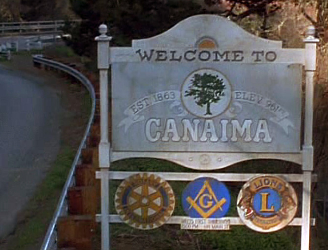 Nice job setting up this welcome sign Rotary, Masons, and Lions Club!