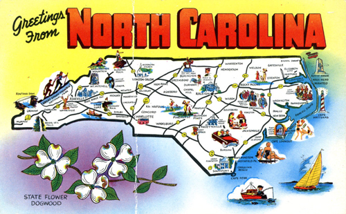 greetings fromnorth carolina