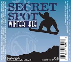 Secret Spot Winter Ale