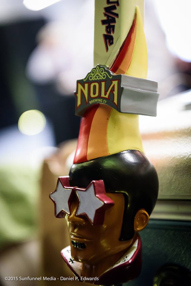 NOLA Brewing Tap Handle - Photo Credit: Sunfunnel Media
