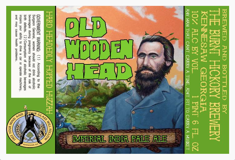 Burnt-Hickory-Old-Wooden-Head