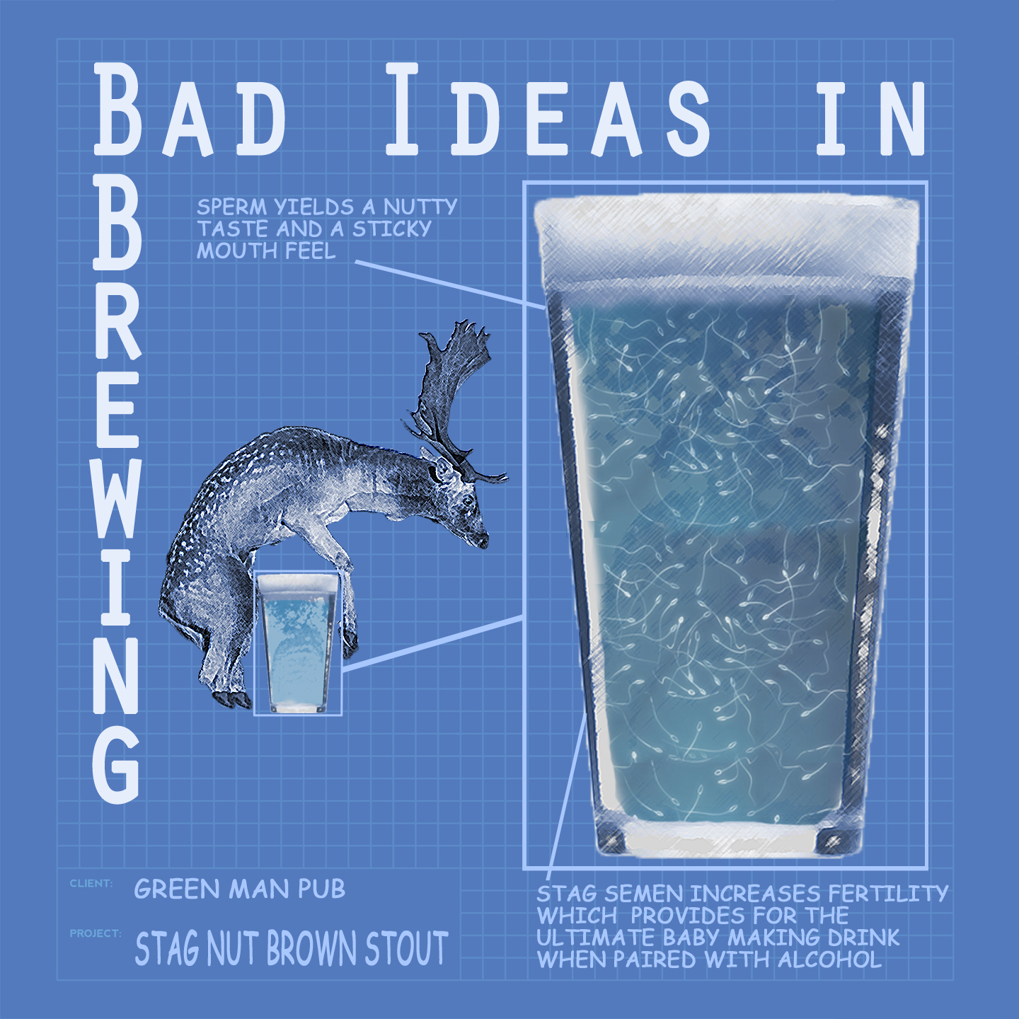 Bad Ideas in Brewing - Stag Semen Beer 3