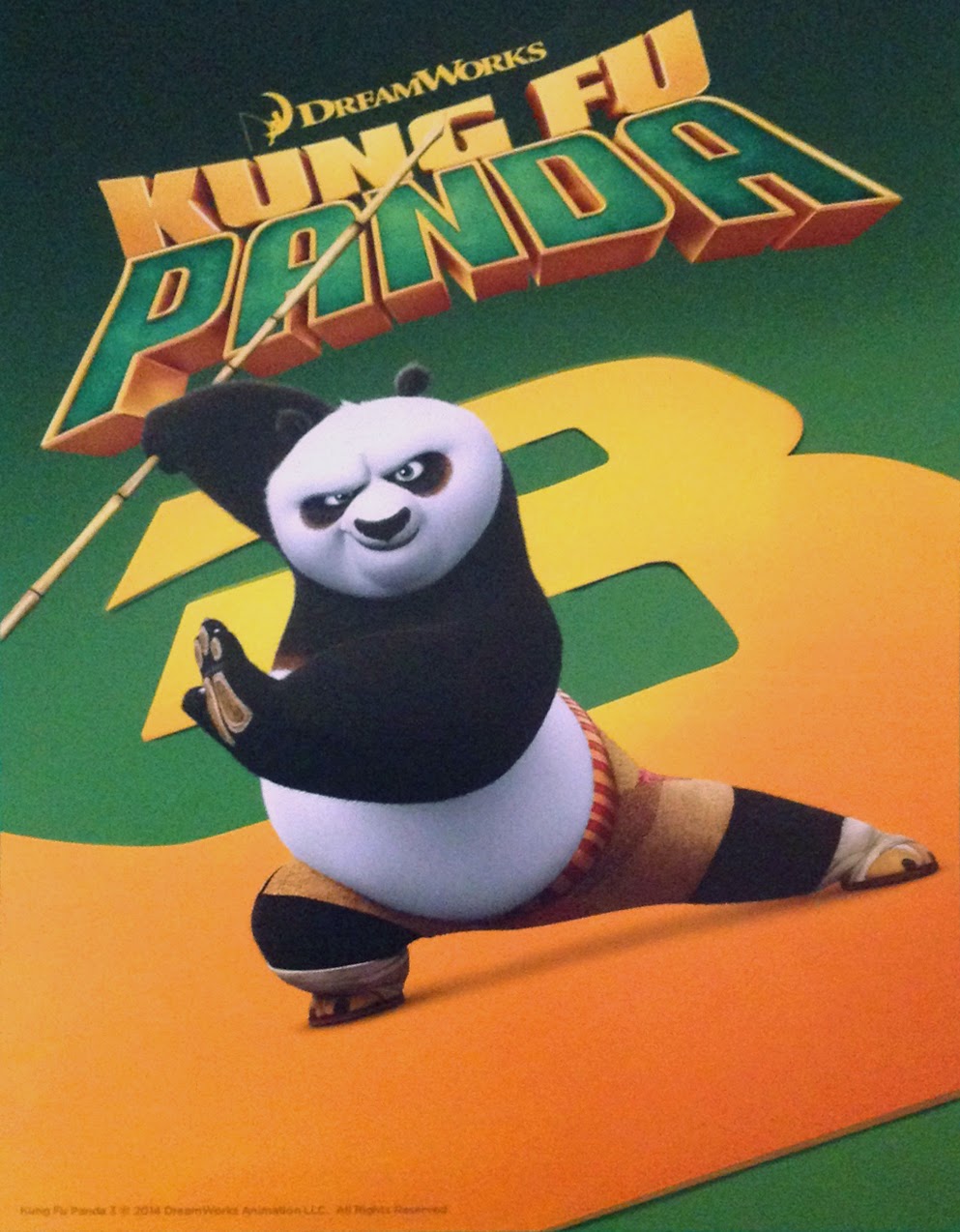 Kung Fu Panda 3 Poster 1