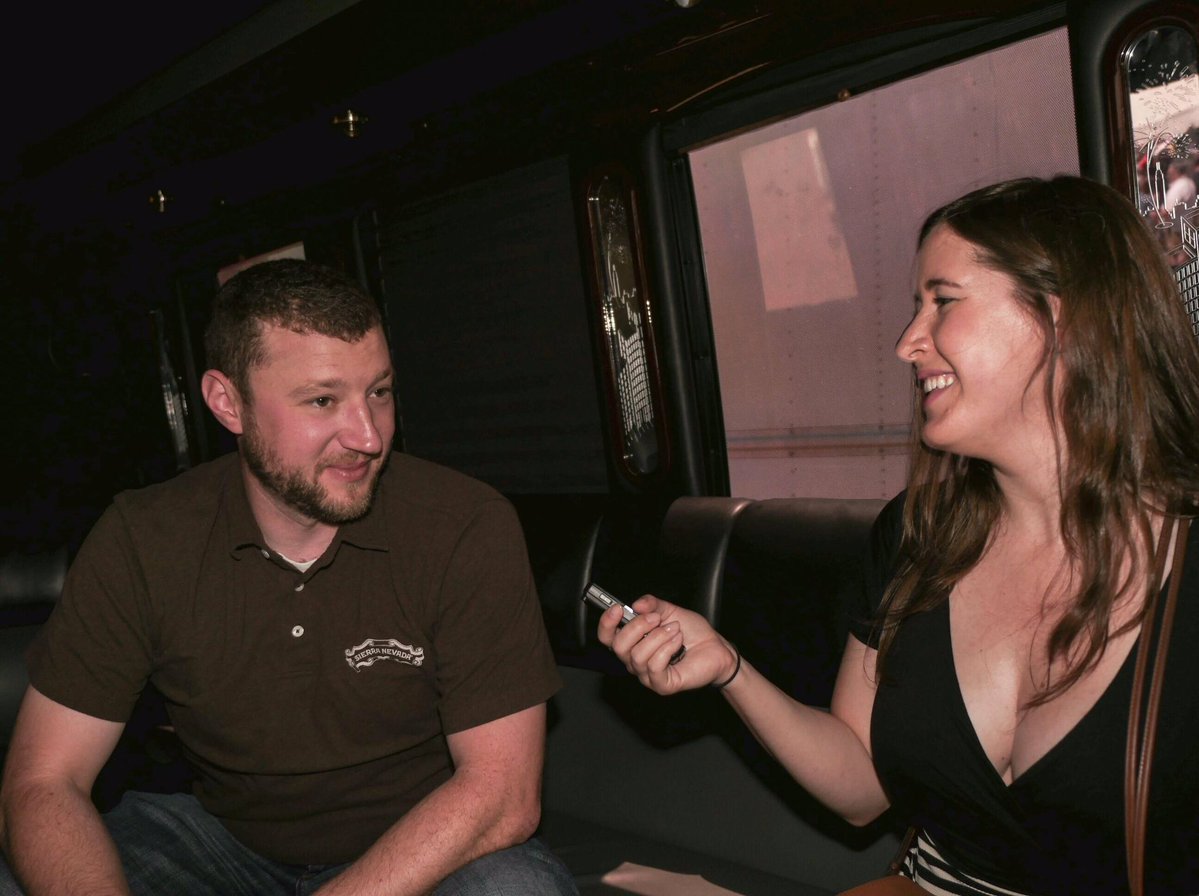 Brian Grossman with Juliana Casale