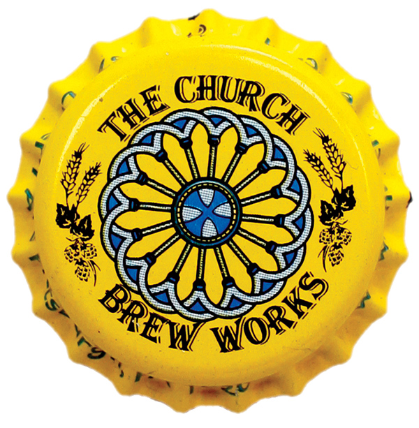 Church Brew Works Pittsburgh Qty 1 Pin Bottle Cap