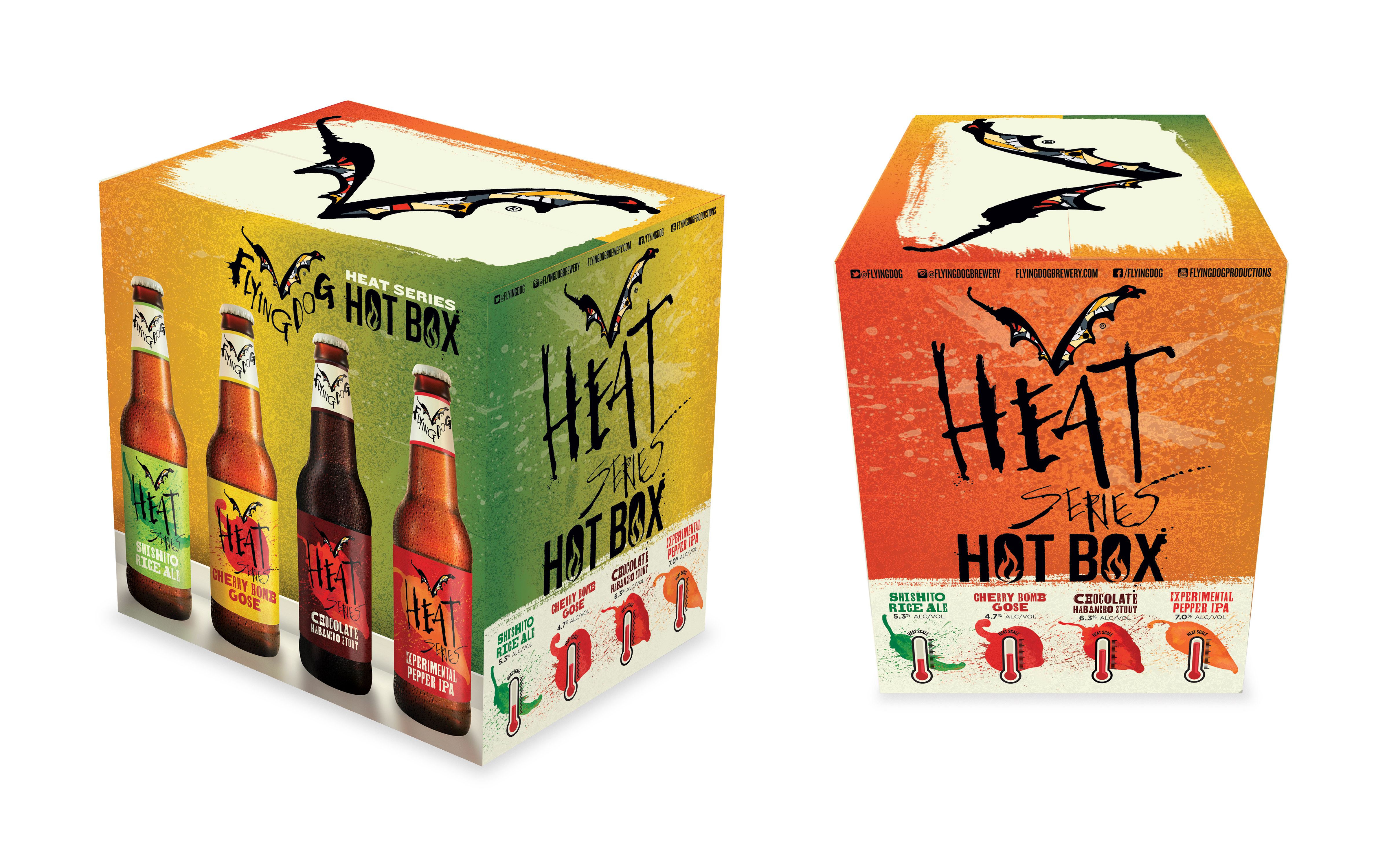, Hot! Hot! Hot! Flying Dog Brewing “Takes The Heat”