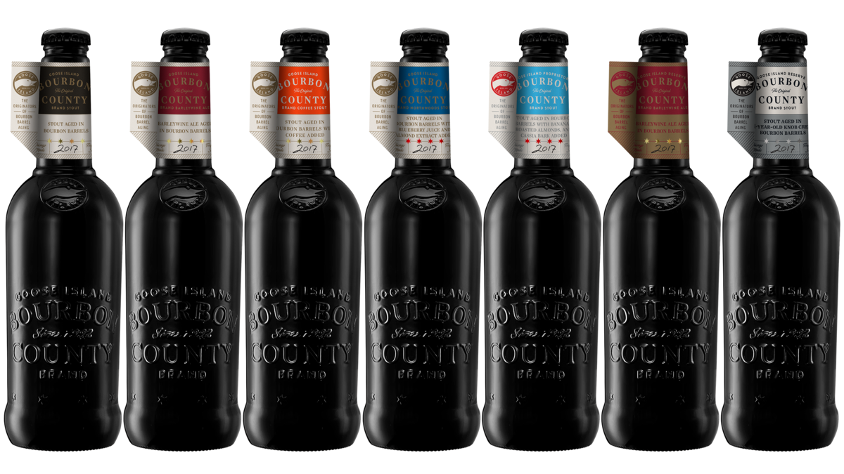 Beer Alert Goose Island’s 2017 Bourbon County Brand Releases