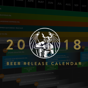 stone, Stone Brewing’s 2018 Craft Beer Lineup