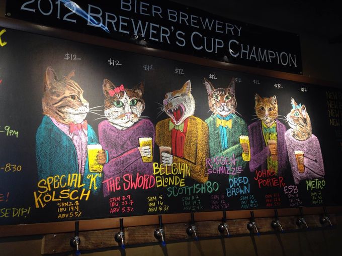 Brewery, Bier Brewery’s Amazing Chalk Art Beer List