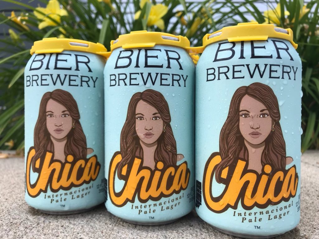 Brewery, Sarah Buschmann’s Chica Chalk Art At Bier Brewery