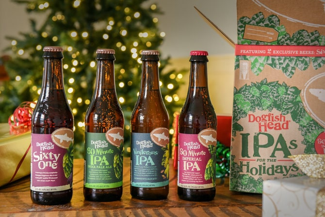 beer, Beer Alert- Dogfish Head’s IPA Variety Pack And Other Winter Holiday Releases