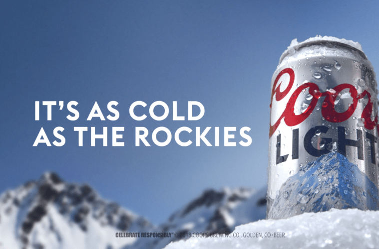 coors, Coors Light Goes Heavy On TV Spots In December