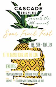 , Cascade Brewing&#8217;s 8th annual Sour Fruit Fest