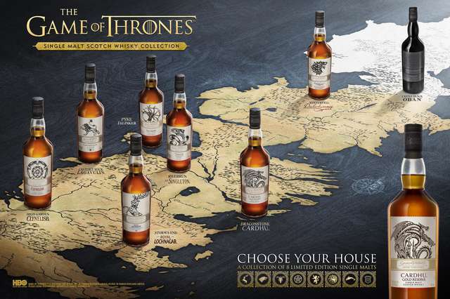 HBO, HBO Brands Beer, Wine And Whiskey For Game Of Thrones’ Final Season