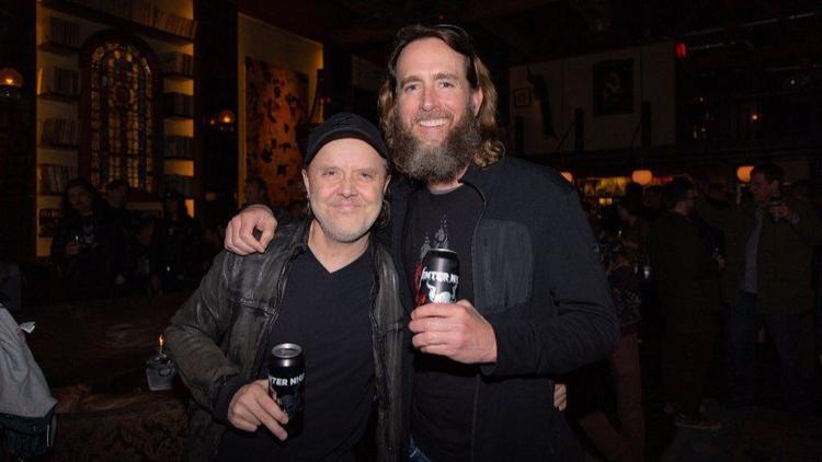 stone, Metallica’s Lars Ulrich Joins Stone Brewing’s Greg Koch At Book Event In Chicago