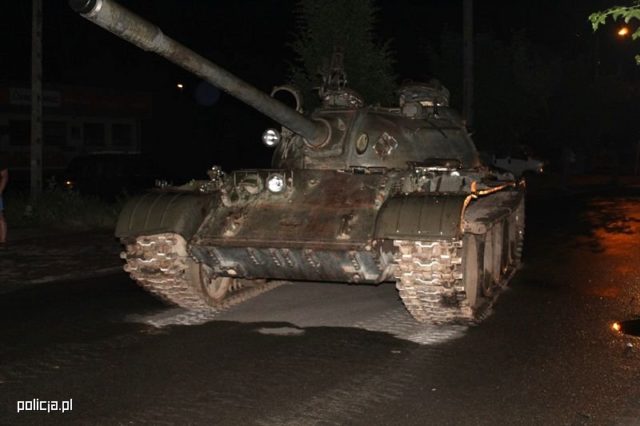 , Drunk Driver Takes Soviet Tank On Joyride