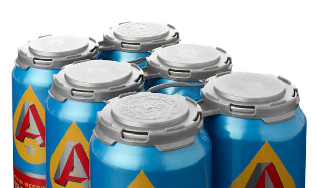 , Beer Buzz: Free Drinks For Recycled Plastic 6-Pack Rings, Jeffrey Epstein, Gazpacho Beer