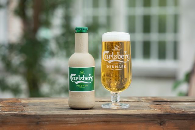 , Carlsberg Introduces World’s First Paper Beer Bottle