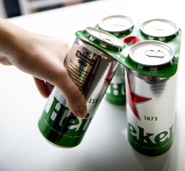 , Heineken Moves To Scrap Plastic Beer Rings In The UK