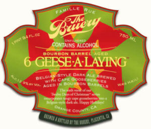 , The Bruery’s Historic 12 Days Of Christmas Beer Collection And Tasting Tour