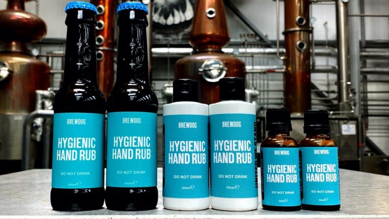 , BrewDog Rebounds After Hand Sanitizer Rejected In The UK