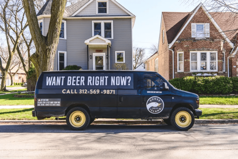 , Goose Island’s Roaming Beer Delivery Van Inspired By Ice Cream Truck Is Shutdown!