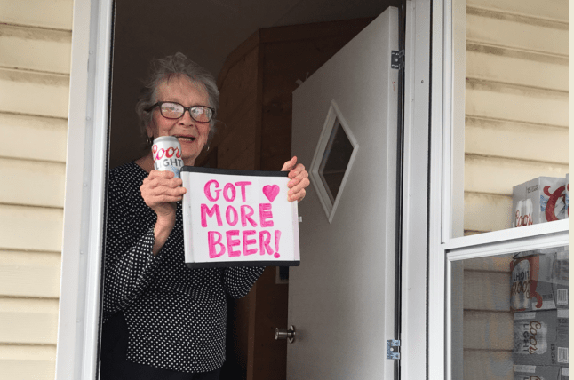 , 103-Year-Old Woman Celebrates Beating Coronavirus With Bud Light