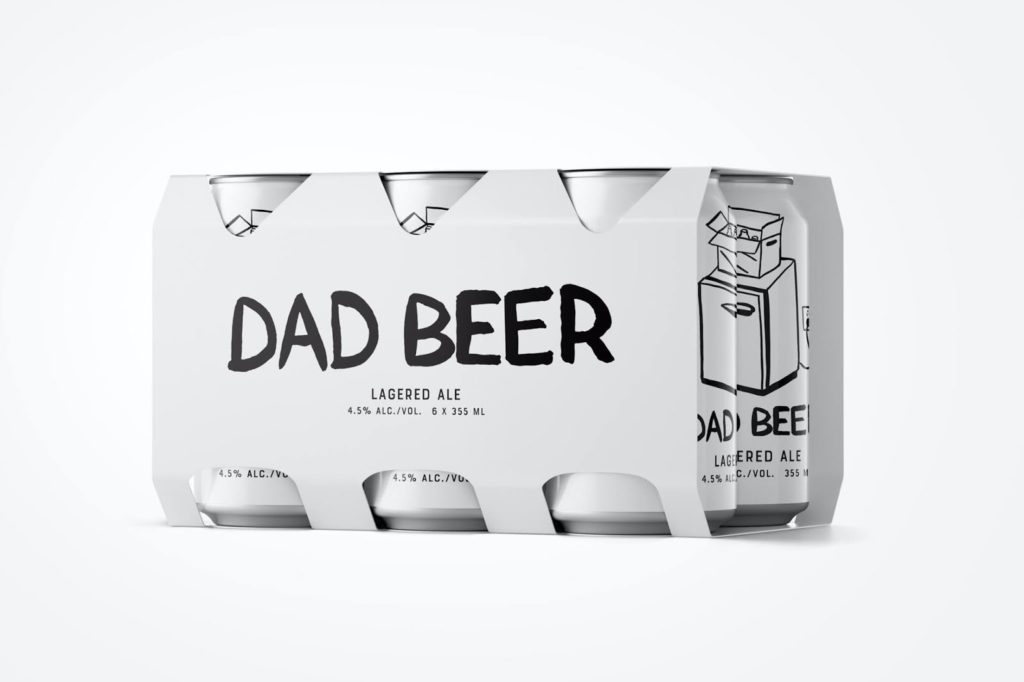 , Brewery Turns &#8216;Dad Beer&#8217; 6-Pack Into Father’s Day Greeting Card