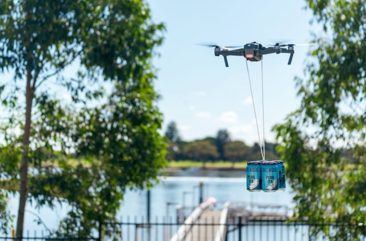 , BrewDog Explores Drone Beer Delivery