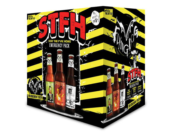 , Flying Dog Brewery’s &#8216;Stay the F*ck Home&#8217; Emergency Pack