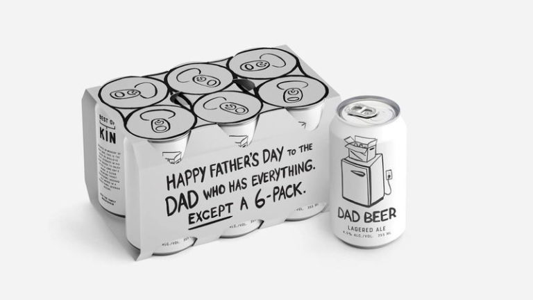 , Brewery Turns &#8216;Dad Beer&#8217; 6-Pack Into Father’s Day Greeting Card