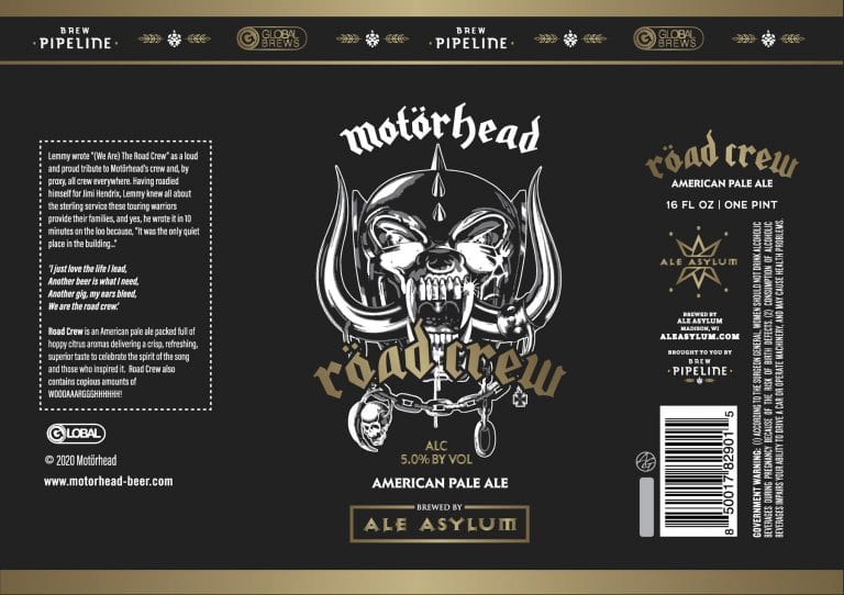 , Motörhead Collaborates With Ale Asylum On US Release Of Famed Beer