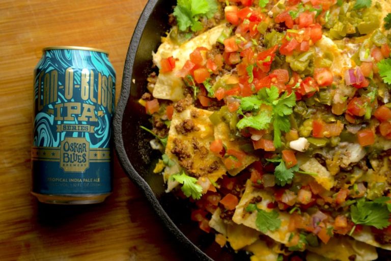 , Cooking With Beer: Oskar Blues Tropical IPA Beef Nachos