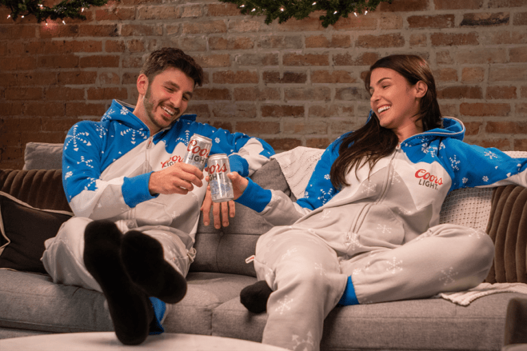 , Covid-19 Can’t Stop Coors Light Holiday Sweatsuits From Returning