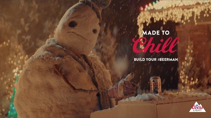 , Coors Light’s Chilling Holiday Campaign